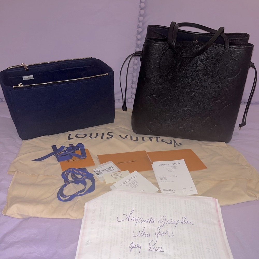 SOLD! - 100% Auth. Louis Vuitton Neverfull MM Empreinte!